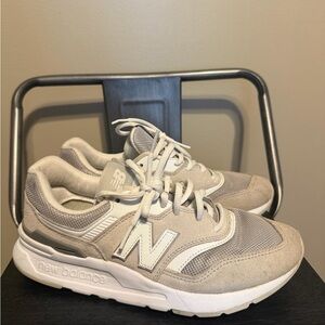 New Balance 997H Taupe Gray Suede Mesh Sneakers Women’s 7.5